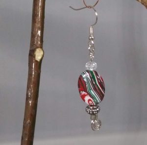 Unique Hand Made Dangle Wire Earrings